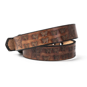 Buck and Bull Youth Custom Leather Belt