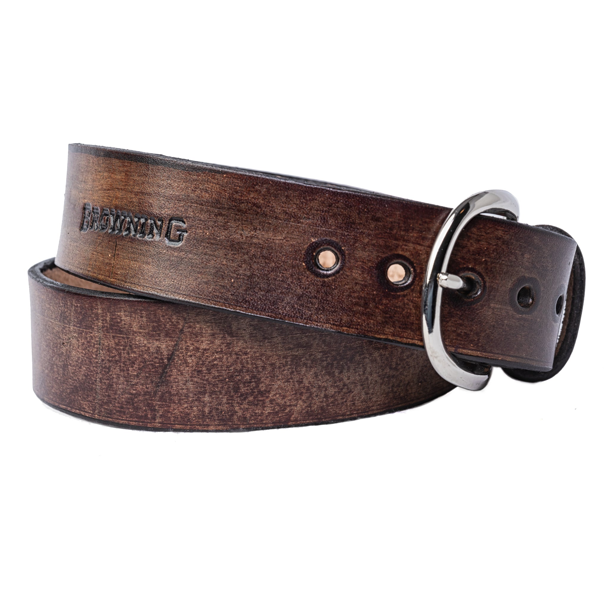 Buck and Bull Custom Leather Adult Belts Browning 12 Guage